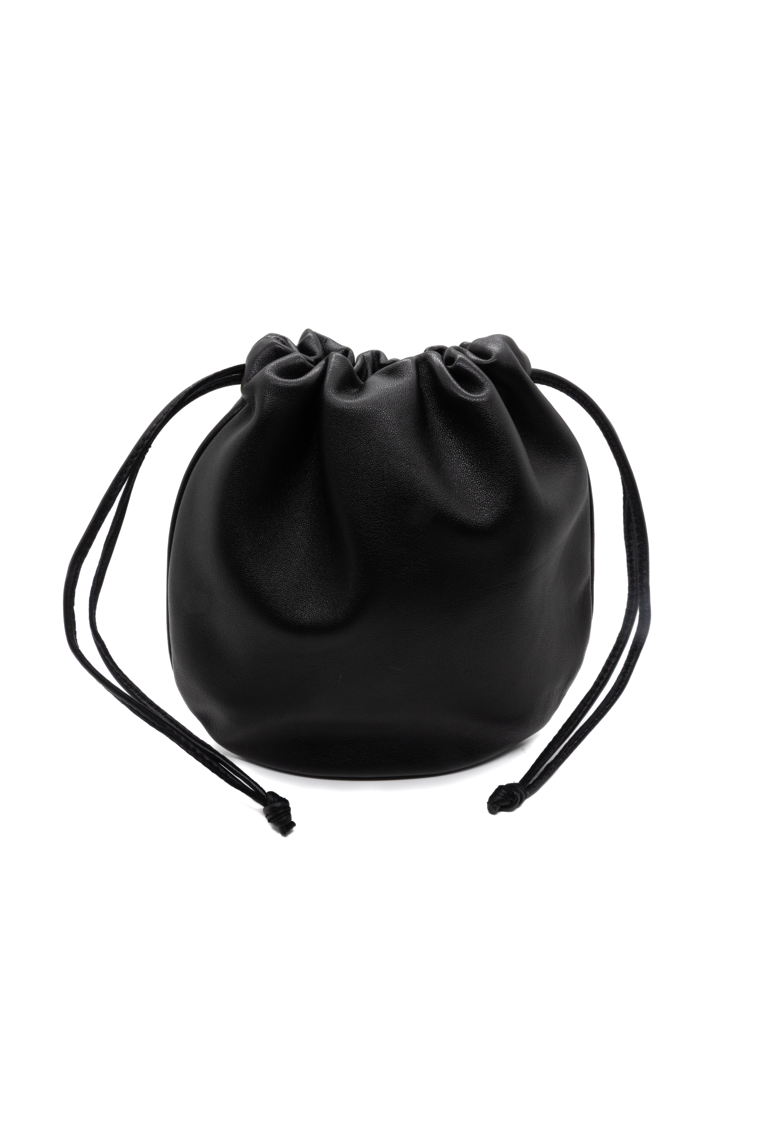 ayllon CASILDA POUCH IN BLACK レザー 巾着バッグ CASILDA Pouch in