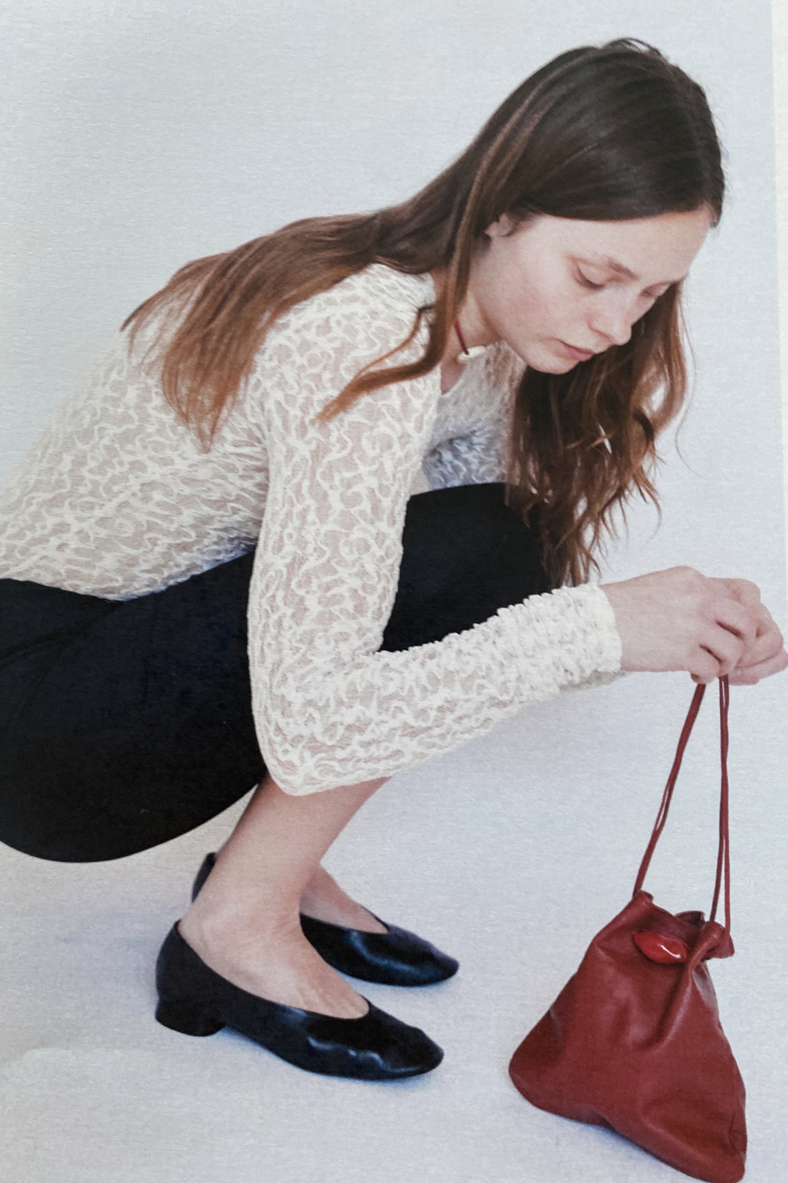 CASILDA Pouch in Rosso – Ayllón